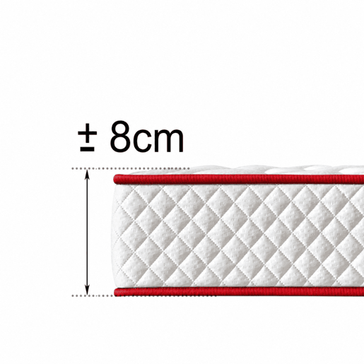 Colchão Visco Reversível DUC 90x200 (Altura: 8 cm)