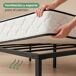 Cama Plegable de Metal Somier de Lamas Cama Plegable de Metal Somier de Lamas