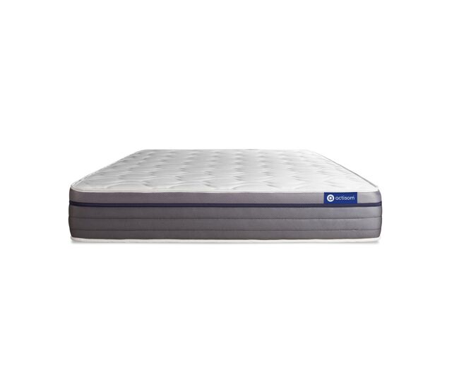 Colchón actimemo zen 133x183cm, grosor: 26cm, espuma viscoelástica, equilibrado, 7 zonas de confort