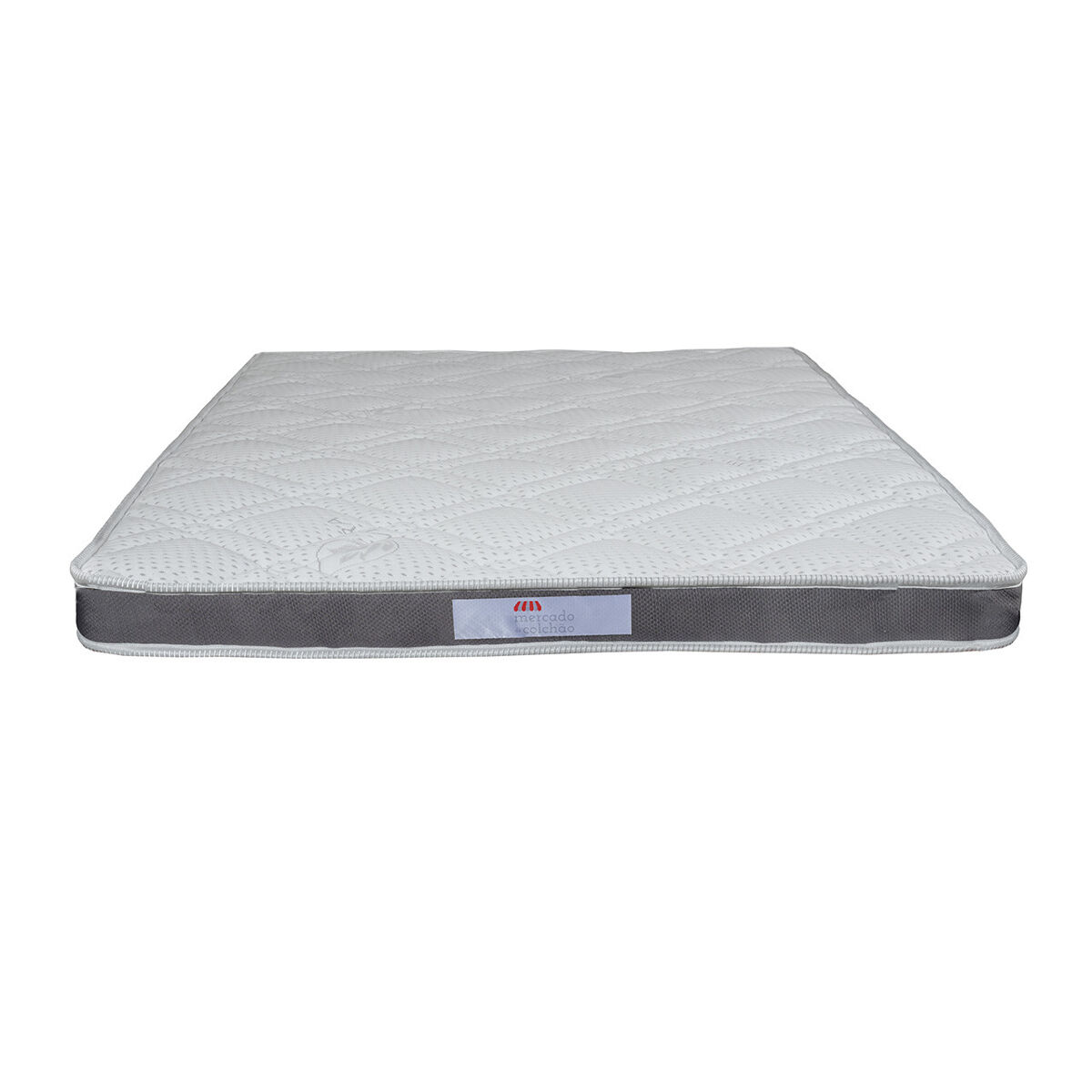 Sobrecolchón topper viscoelástico 200 x 200 cm altura 10 cm mercado do colchón