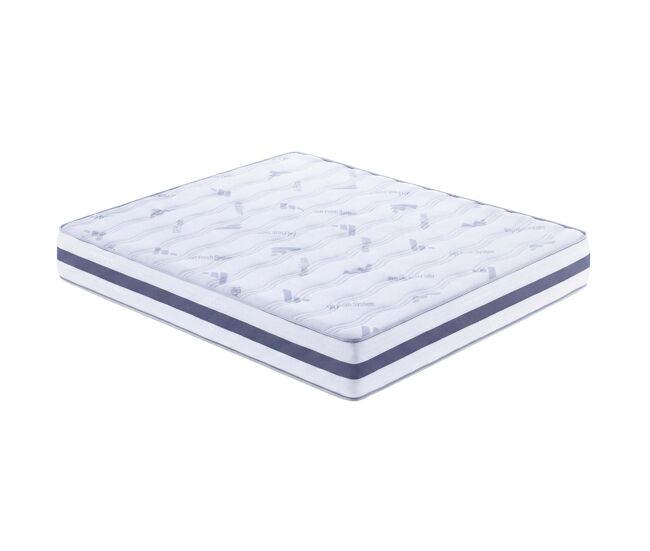 Colchón aria · hiperventilación airfree 3d para noches frescas y secas