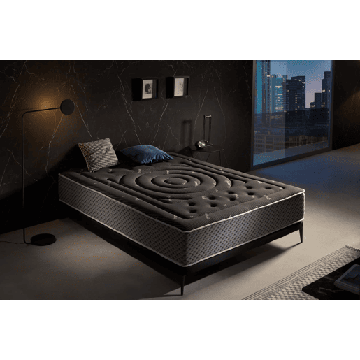 Colchão SuperSoft Premium Black Multizone, 27cm, 90x190cm - Moonia Colchão SuperSoft Premium Black Multizone, 27cm, 90x190cm - Moonia