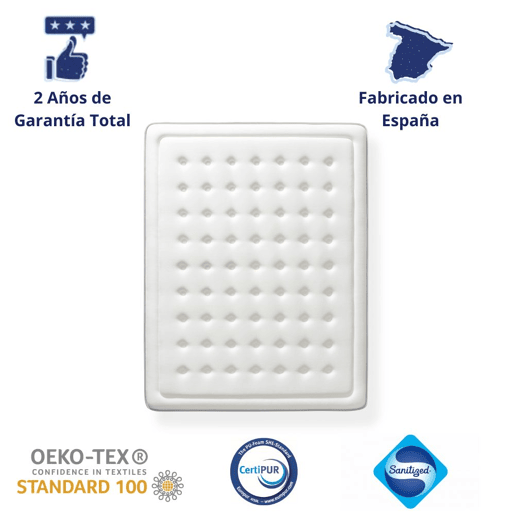 Colchão DAGOSTINO HOME viscoelastico exclusivo (150x190x25-Gama Alta). Berlín