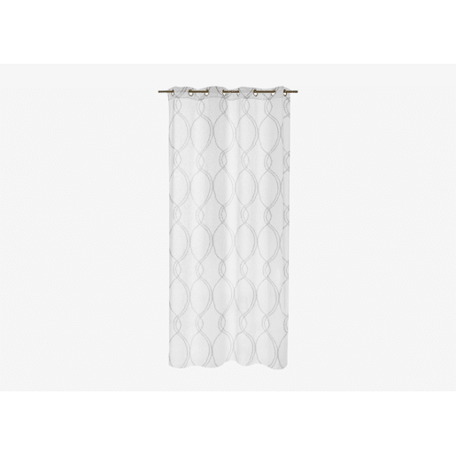 Cortina VOLUTES 140x250cm cor cinza Cortina VOLUTES 140x250cm cor cinza