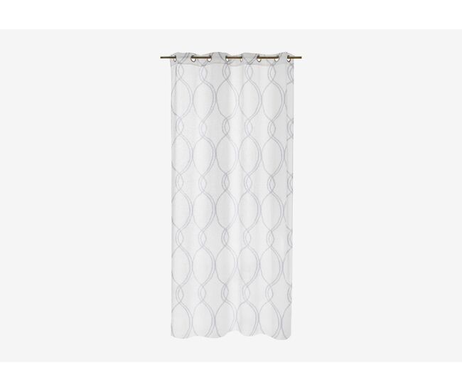 Cortina volutes 140x250cm color gris