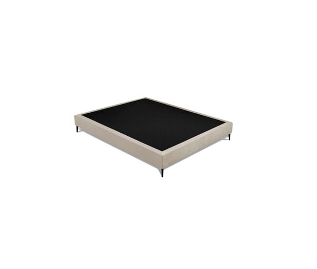 Base louvre 150x190cm tejido marengo somnalis premium