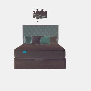 Pack SALERNO NBK 160x200cm colchão e sommier glaciar PIKOLIN