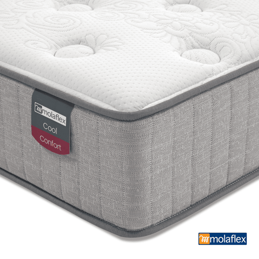 Colchão COOL CONFORT molas ensacadas MOLAFLEX 140x190cm