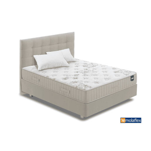 Pack ELEGANCE BED molas ensacadas bege MOLAFLEX 90x200cm