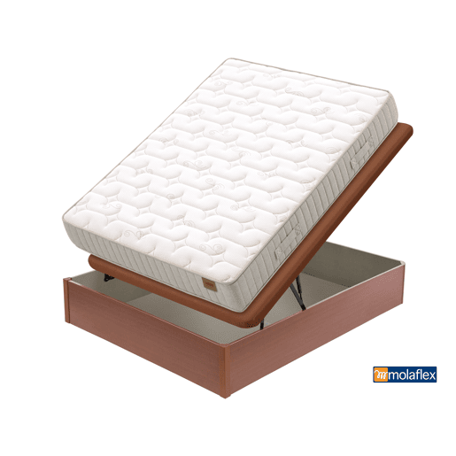 Pack POCKET SENSE PRO cor cerejeira MOLAFLEX 180x200cm
