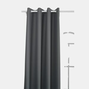 Cortina blackout BALI 140x260cm cor cinza