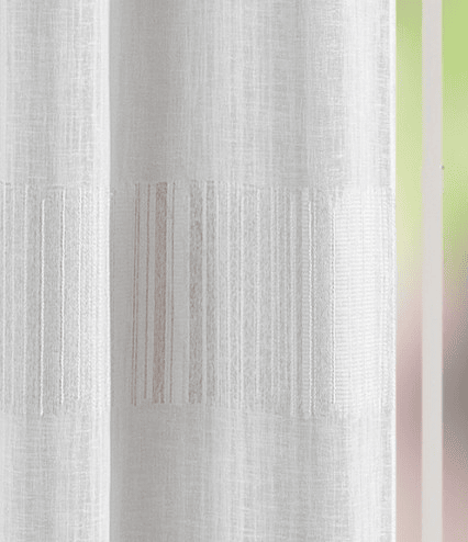 Cortina transparente EGIO 140x260cm cor cinza