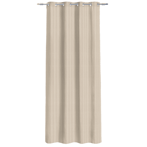 Cortina de rede de poliéster BASE 135x260cm cor natural