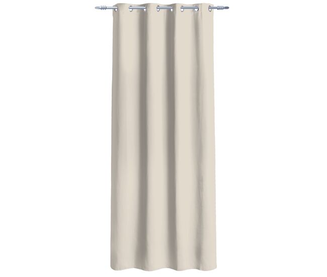 Visillo poliéster neni 135x260cm color blanco