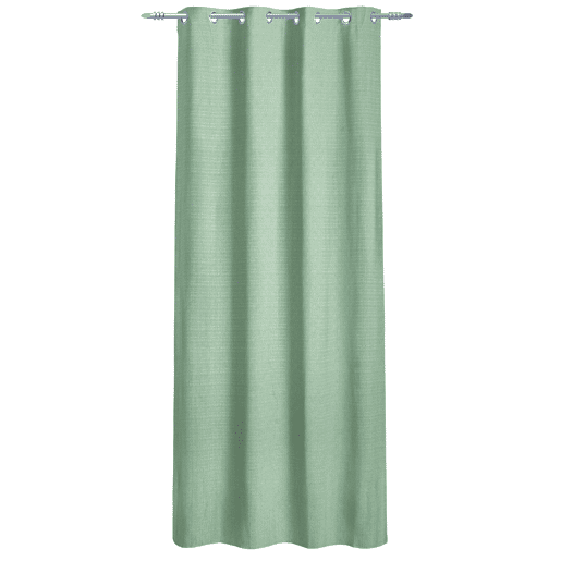 Cortina de rede de poliéster IBIZA 135x260cm cor verde menta