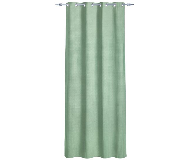 Visillo poliéster ibiza 135x260cm color verde menta