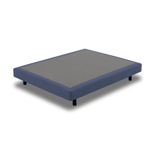 Base 150x190cm tecido na cor azul marinho MINIMAL MOLAFLEX
