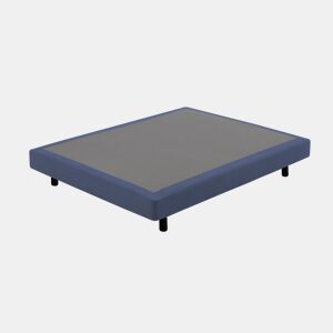 Base 90x200cm tecido na cor azul marinho MINIMAL MOLAFLEX