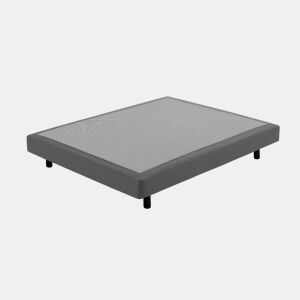Base 140x190cm tecido na cor cinza escura MINIMAL MOLAFLEX