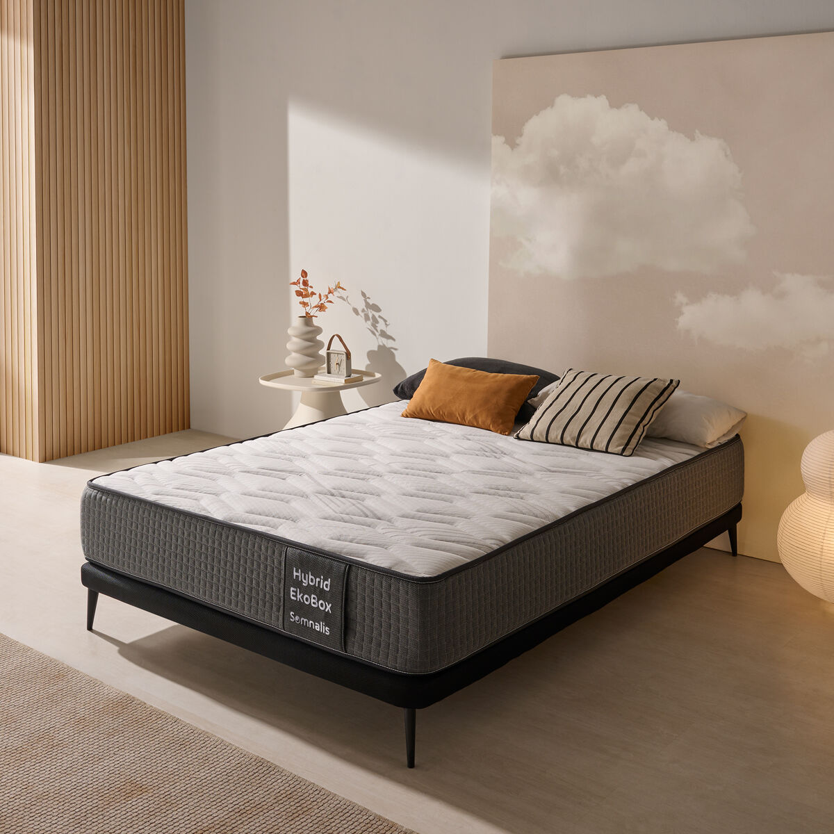 Colchón de muelles ensacados HYBRID EKO BOX SOMNALIS