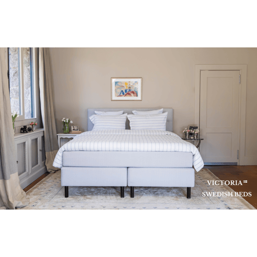 Cama boxspring VICTORIA II 160x200cm BEDS OF SWEDEN