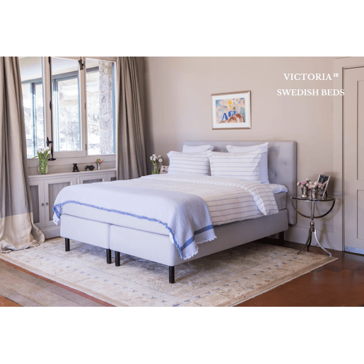 Cama boxspring VICTORIA II 160x200cm BEDS OF SWEDEN
