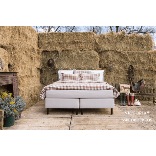 Cama boxspring VICTORIA II 160x200cm BEDS OF SWEDEN