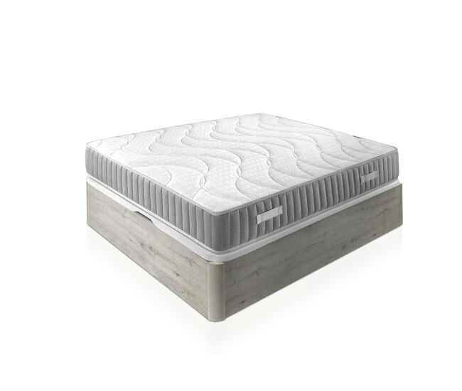 Pack colchón y canapé snow 135x190cm ortoflow somnalis