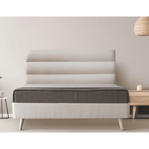 Base 160x200cm tecido de pana bege GREGO SOMNALIS Base 160x200cm tecido de pana bege GREGO SOMNALIS