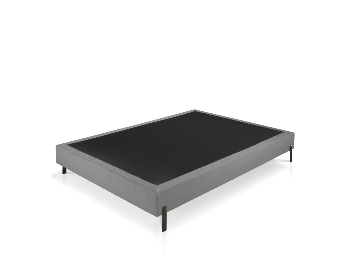 Base tapizada tejido yute ceniza RENOIR SOMNALIS