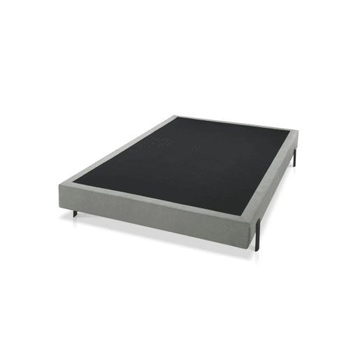 Base estofada tecido yute cinza 140x190cm RENOIR SOMNALIS