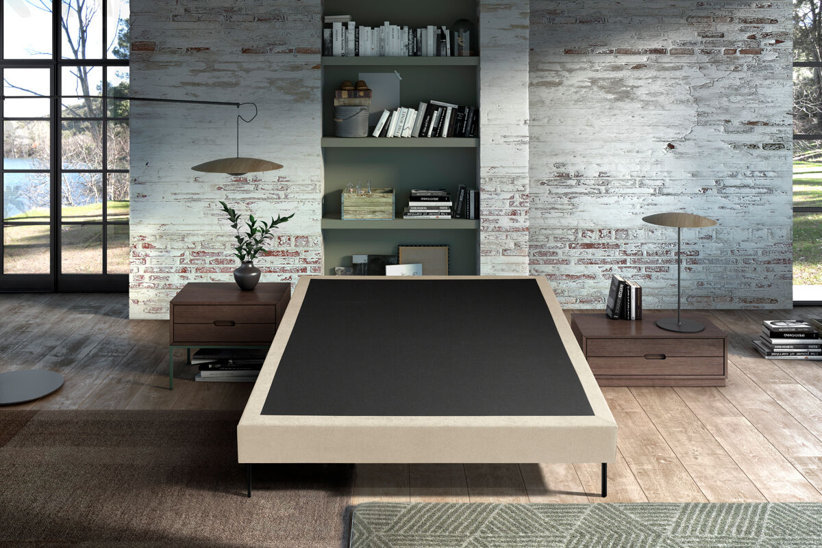 Base tapizada tejido yute crudo RENOIR SOMNALIS