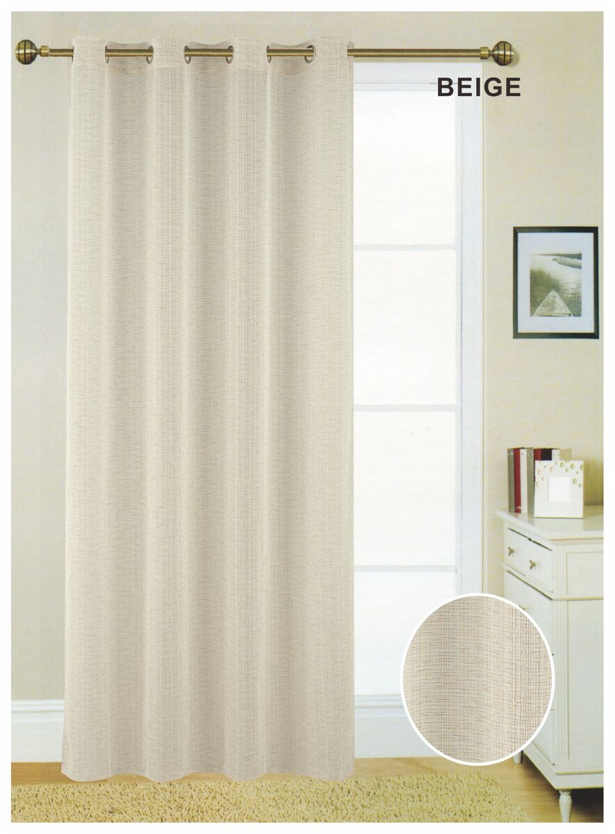 Visillo ollados COMO 140x260cm