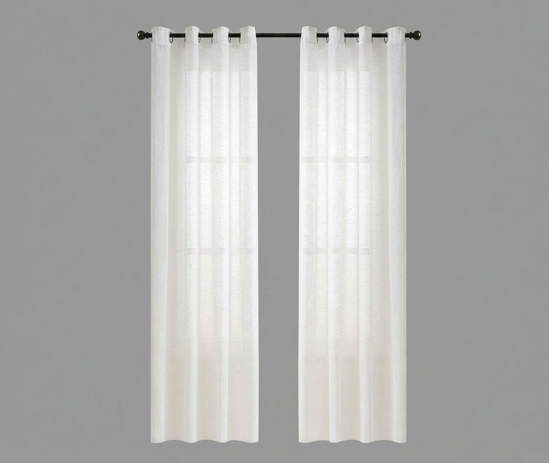 Set de 2 visillos MALI 140x260cm