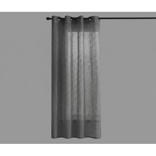 Cortina de ilhós LANTANA 140x260cm cor cinza Cortina de ilhós LANTANA 140x260cm cor cinza