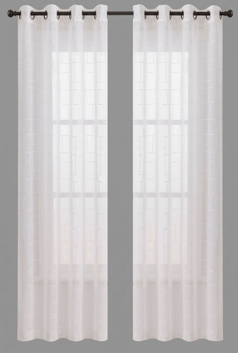 Visillo ollados COSMOS 140x260cm