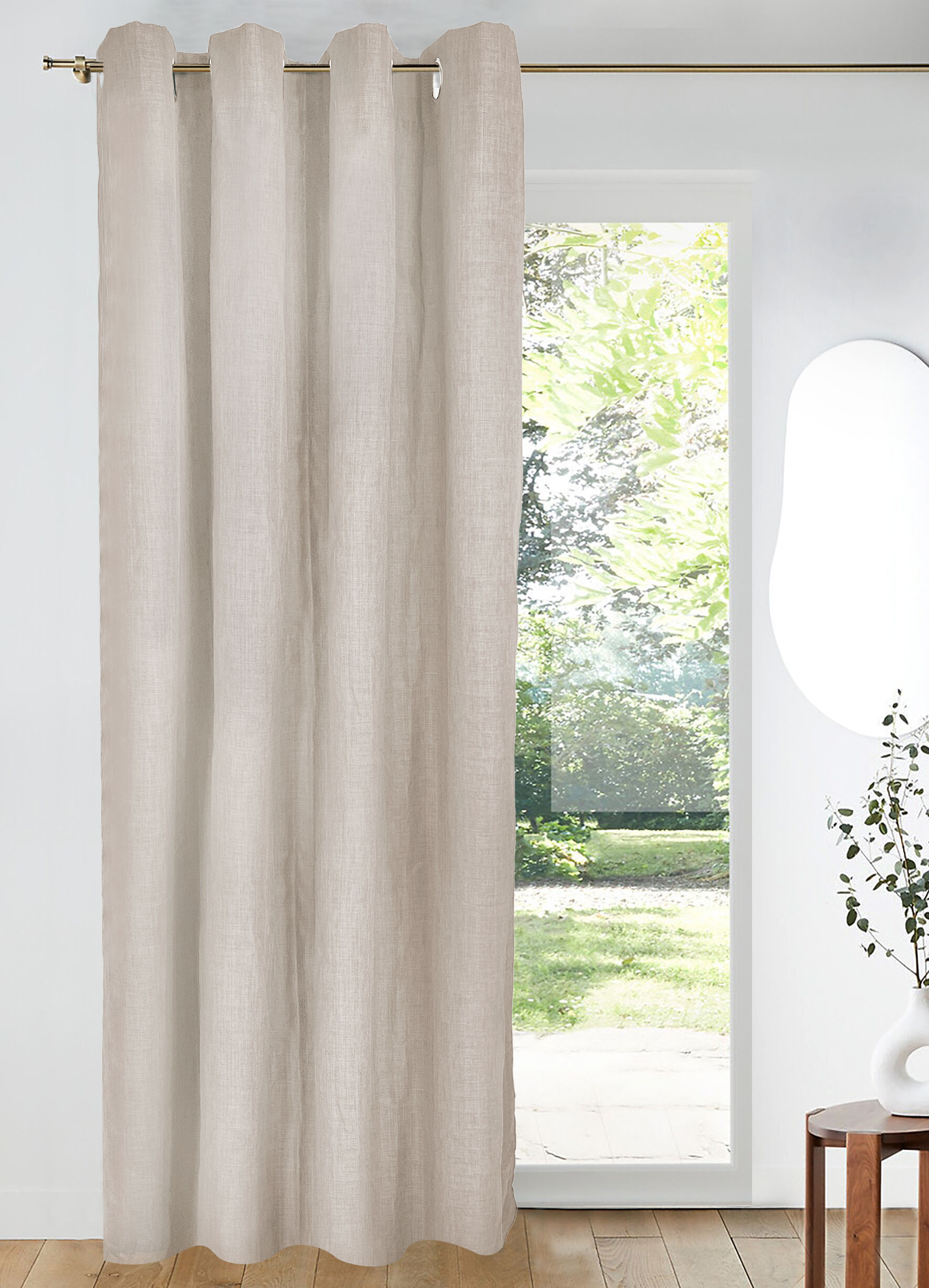 Cortina ollados VALENCIA 140x260cm