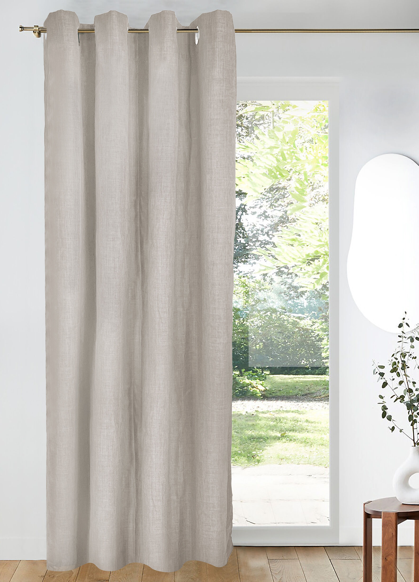 Cortina ollados VALENCIA 140x260cm