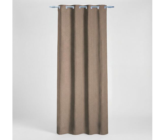 Cortina poliéster panama 140x260cm color beige
