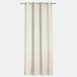 Cortina de poliéster PANAMA 140x260cm cor branco