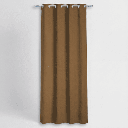 Cortina de poliéster PANAMA 140x260cm cor laranja
