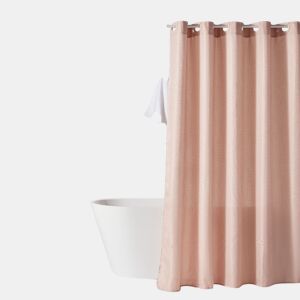 Cortina de banho JACQUARD 180x200cm rosa