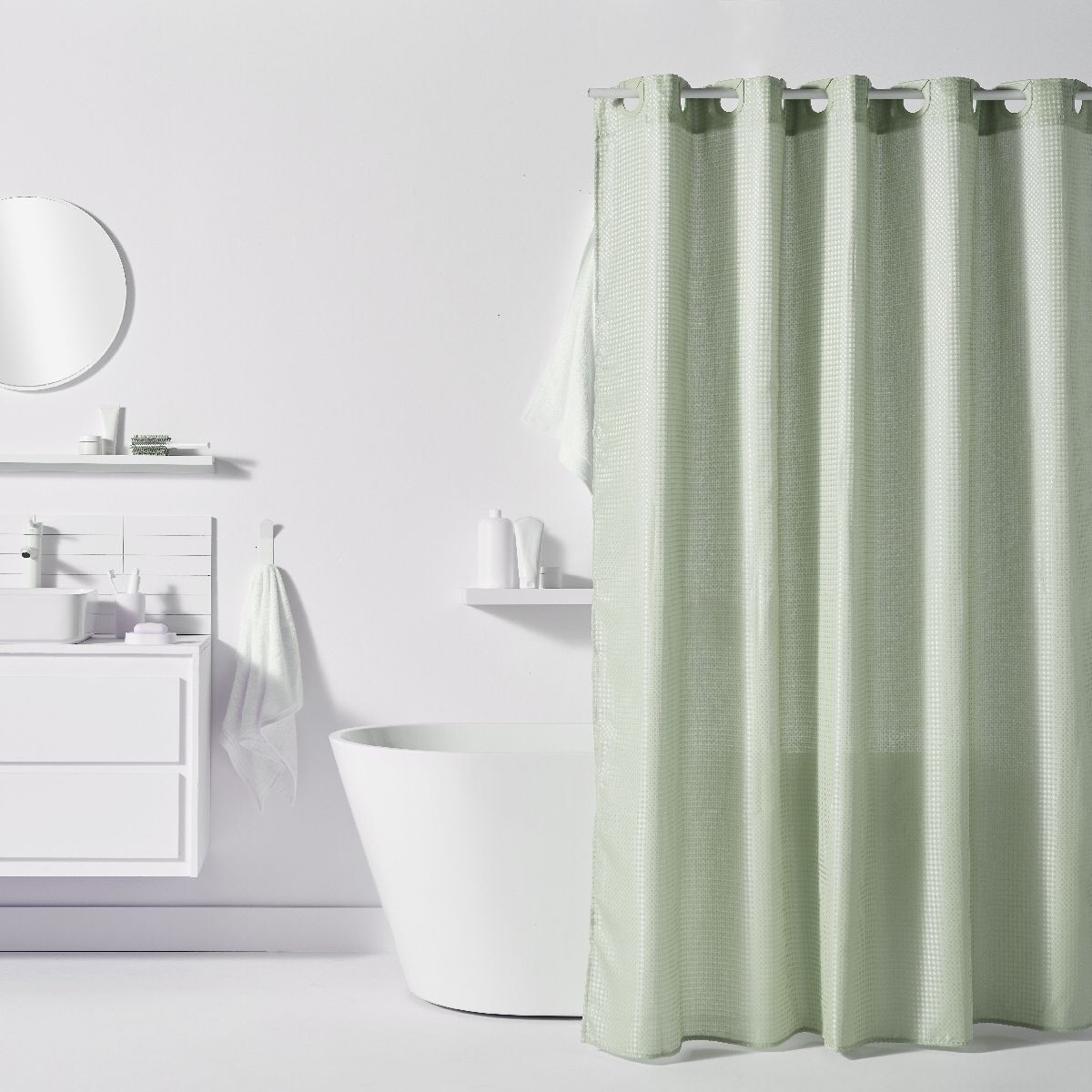Cortina baño JACQUARD 180x200cm