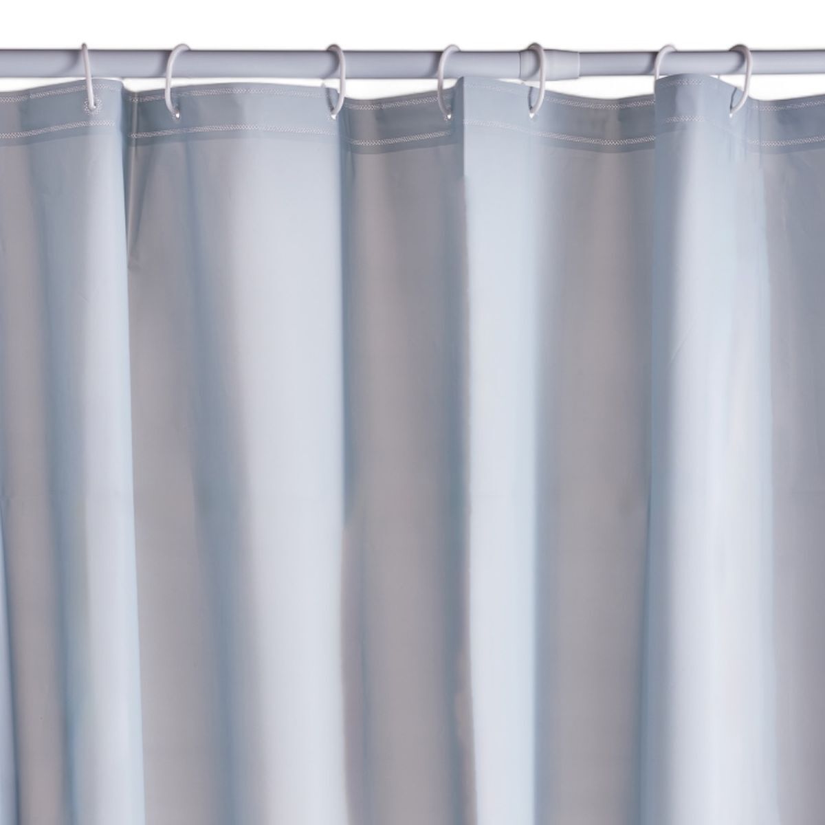 Cortina baño peva 180x200cm color azul