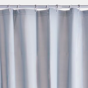 Cortina de banho PEVA 180x200cm azul