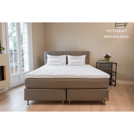Boxspring VICTORIA LUX180x200cm castanho