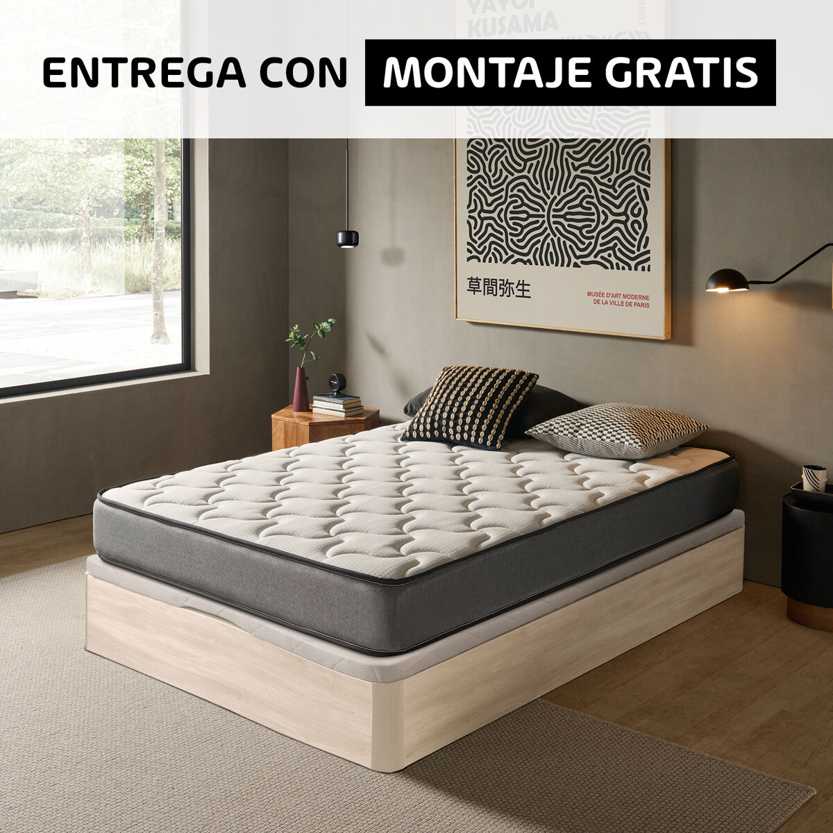 Pack AHORRO visco y canapé artico SOMNALIS