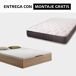 Pack ESTANDAR visco y canapé madera SOMNALIS Pack ESTANDAR visco y canapé madera SOMNALIS