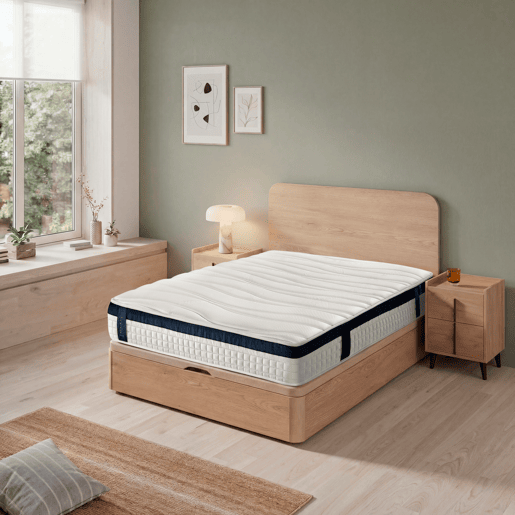 Colchão SOMNALIS TOP VISCOGEL Z 90x200cm viscoelástico e molas ensacadas
