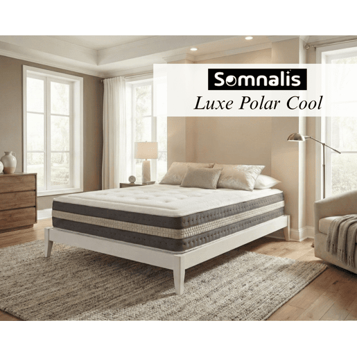 Colchão visco POLAR COOL 200x150cm SOMNALIS 25cm